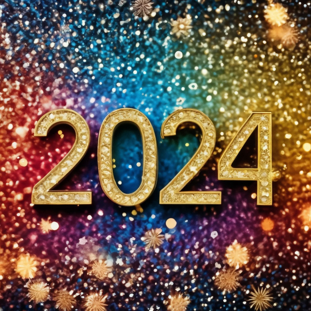 Картинка к новому году 2024 С новым годом 2024
