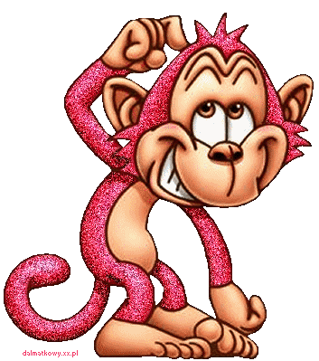 Анимашка Красная обезьянка Картинки с символом 2019 года