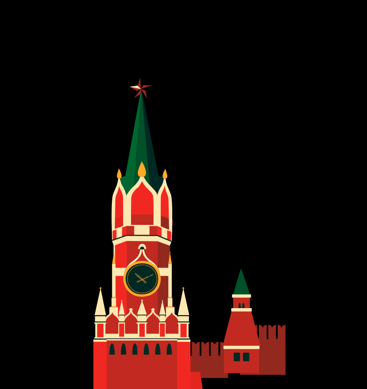 Футаж для видеомонтажа Новогодний Кремль Новогодние футажи