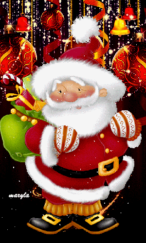 Картинки с Сантой Дед Мороз и Снегурочка картинки