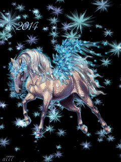 Новогодние заставки с лошадью на мобильный телефон Новогодние заставки на телефон