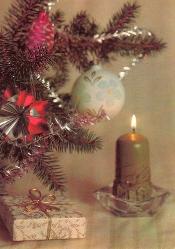 Новогодняя фотокомпозиция Л. Круцко. 1991 Новогодние открытки СССР