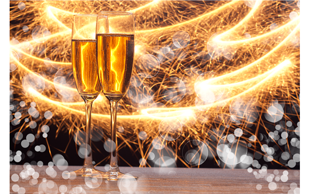 Брызги шампанского на новый год С новым годом 2024