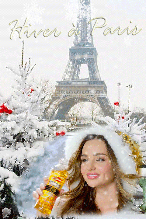 Зима в Париже Зима
