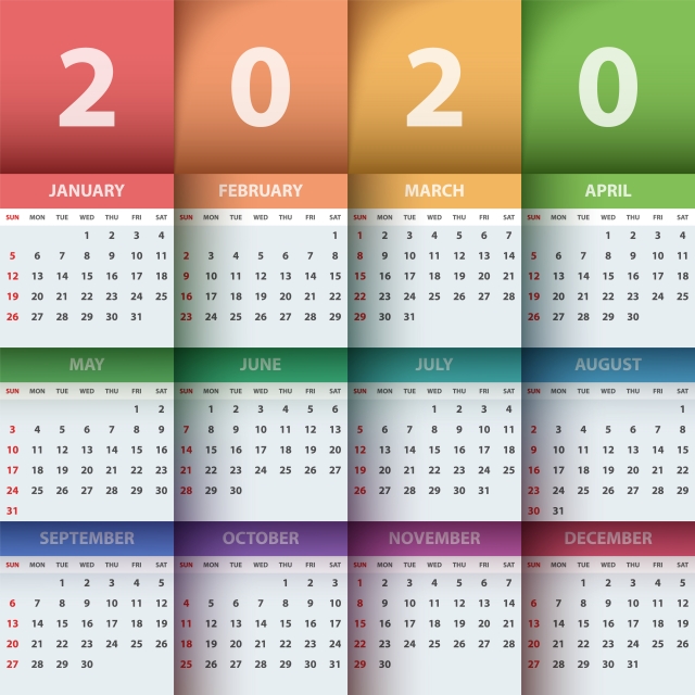Календарь на 2020 год Новогодний календарь