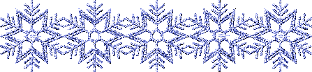 Снежинки  разделитель Ммини картинки к Новому году