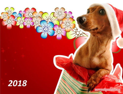 Привет 2018 год С годом собаки