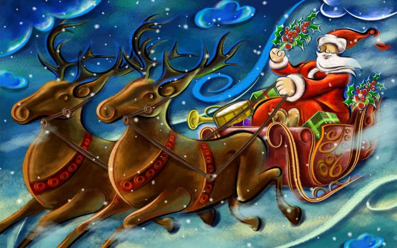 Санта Клаус / Новый Год Дед Мороз и Снегурочка
