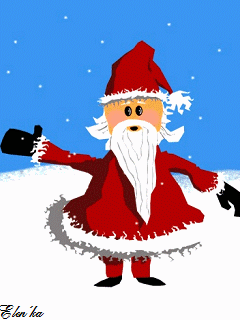 Дед Мороз на телефон Новогодние заставки
